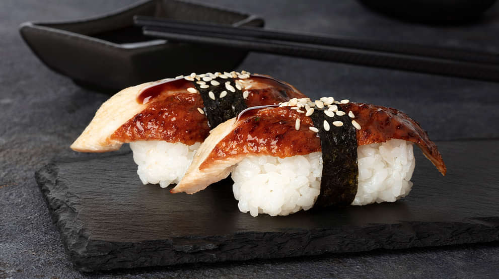 Суші нігірі з вугрем меню Sushi Master
