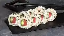 Филадельфия с тунцом в кунжуте меню Sushi Master